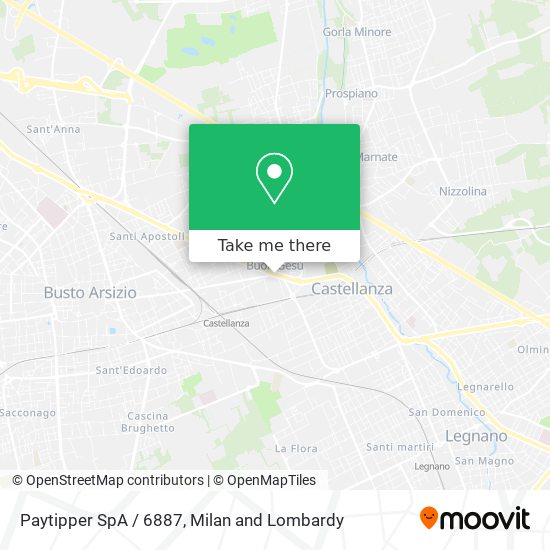Paytipper SpA / 6887 map
