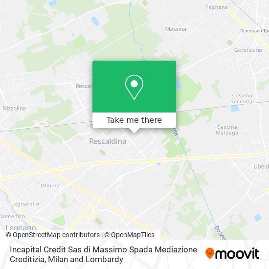 Incapital Credit Sas di Massimo Spada Mediazione Creditizia map
