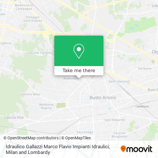 Idraulico Gallazzi Marco Flavio Impianti Idraulici map