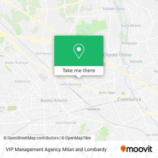 VIP Management Agency map