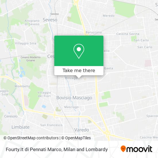 Fourty.It di Pennati Marco map