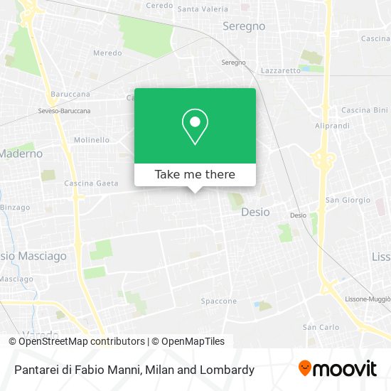 Pantarei di Fabio Manni map