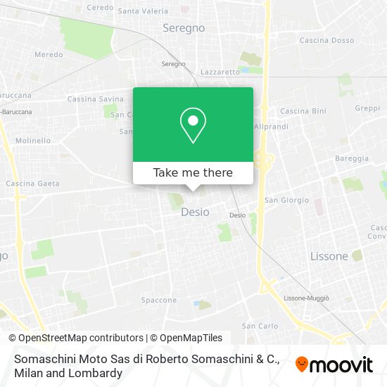 Somaschini Moto Sas di Roberto Somaschini & C. map