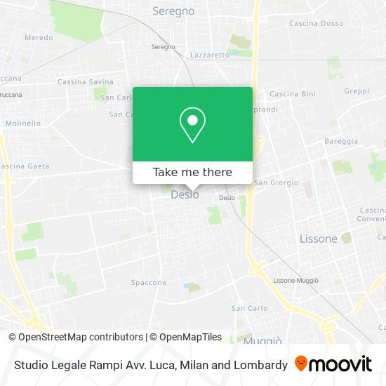 Studio Legale Rampi Avv. Luca map