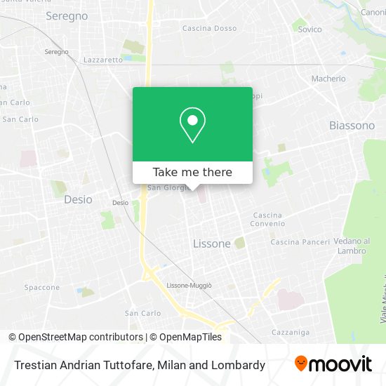 Trestian Andrian Tuttofare map