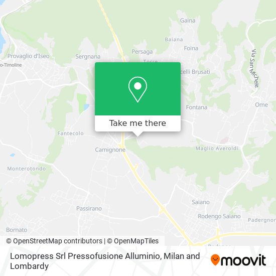 Lomopress Srl Pressofusione Alluminio map