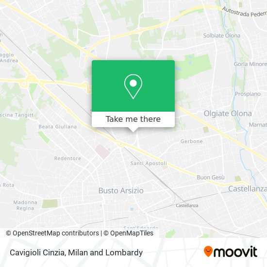 Cavigioli Cinzia map