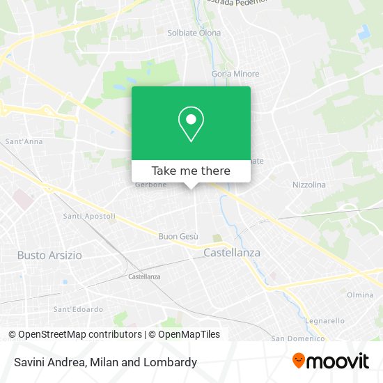 Savini Andrea map