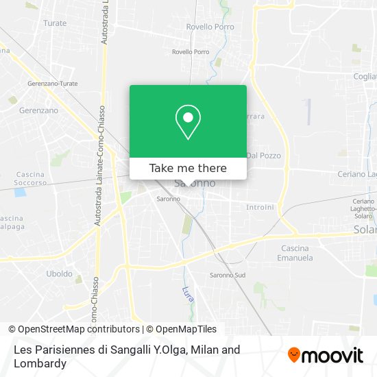 Les Parisiennes di Sangalli Y.Olga map