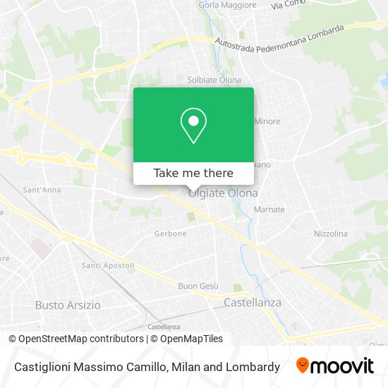 Castiglioni Massimo Camillo map
