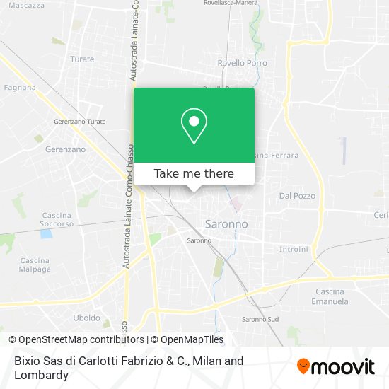 Bixio Sas di Carlotti Fabrizio & C. map