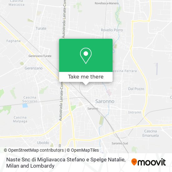 Naste Snc di Migliavacca Stefano e Spelge Natalie map