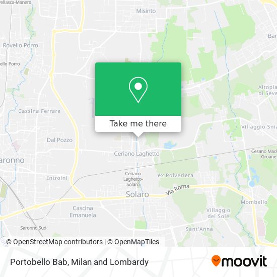 Portobello Bab map