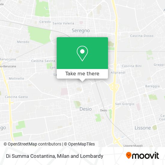 Di Summa Costantina map