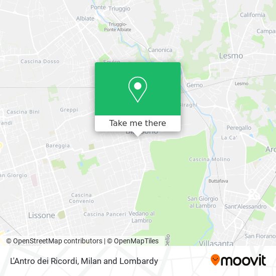 L'Antro dei Ricordi map