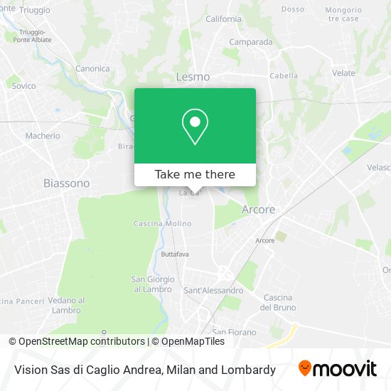 Vision Sas di Caglio Andrea map