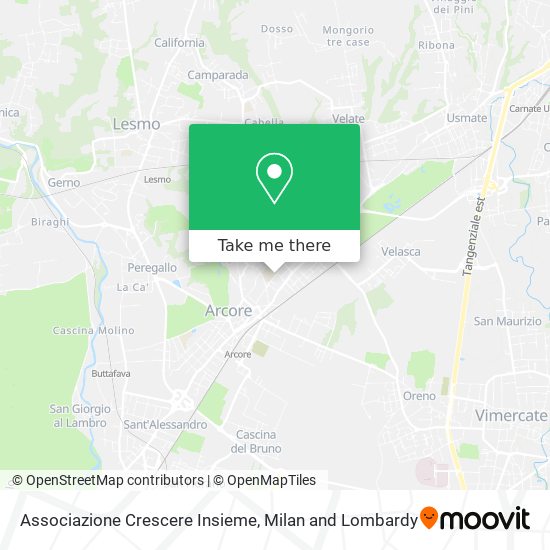 Associazione Crescere Insieme map