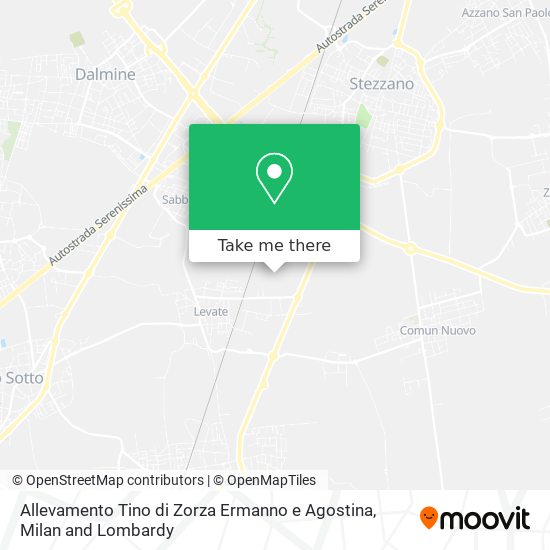 Allevamento Tino di Zorza Ermanno e Agostina map