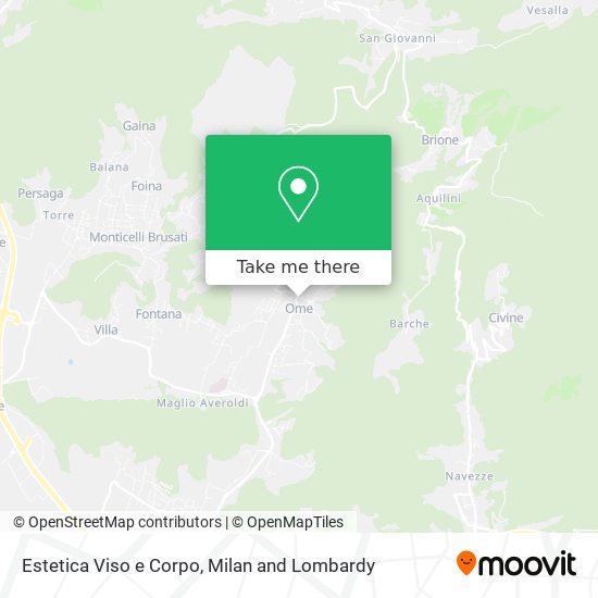 Estetica Viso e Corpo map