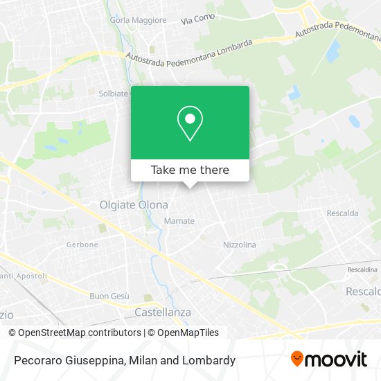 Pecoraro Giuseppina map