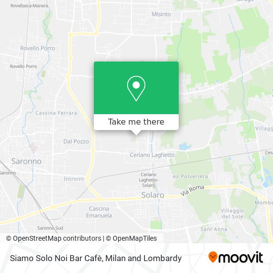 Siamo Solo Noi Bar Cafè map