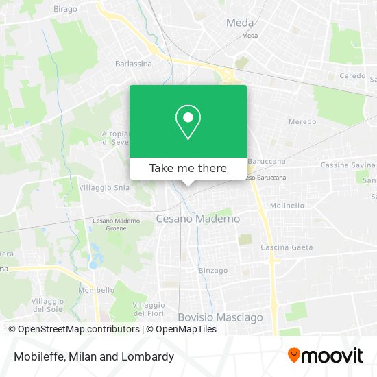 Mobileffe map