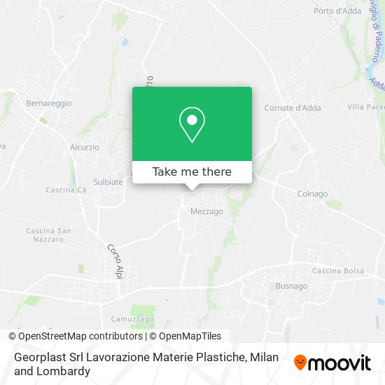 Georplast Srl Lavorazione Materie Plastiche map