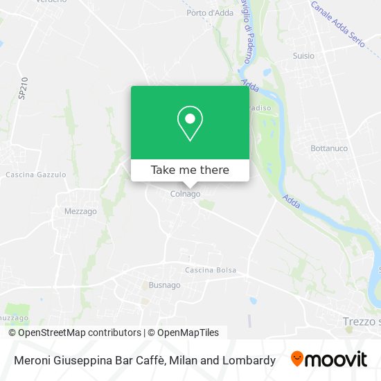 Meroni Giuseppina Bar Caffè map