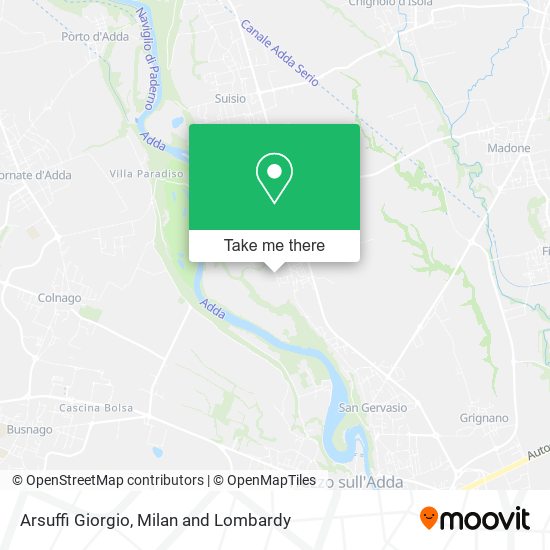 Arsuffi Giorgio map