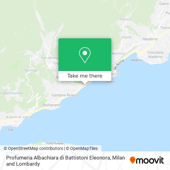 Profumeria Albachiara di Battistoni Eleonora map