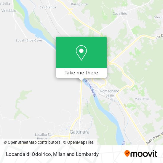 Locanda di Odolrico map