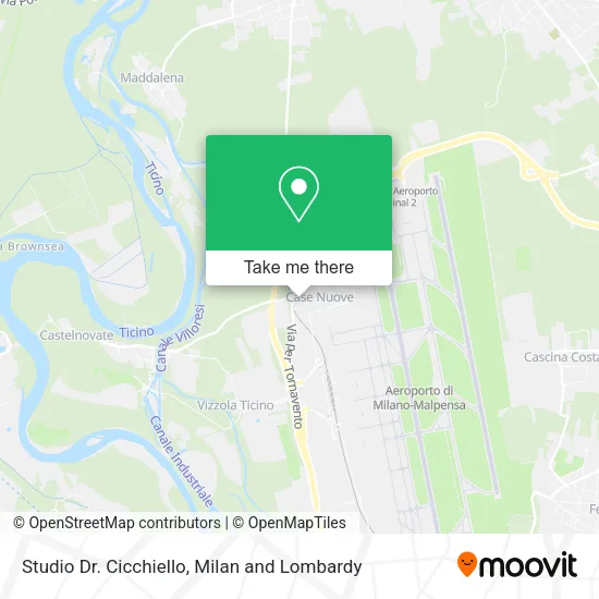 Studio Dr. Cicchiello map