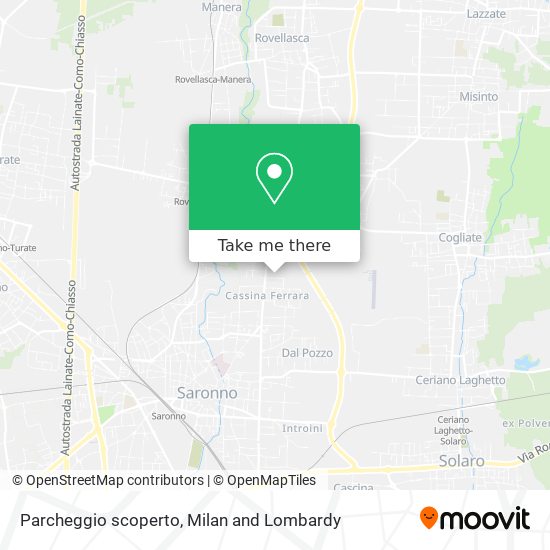 Parcheggio scoperto map
