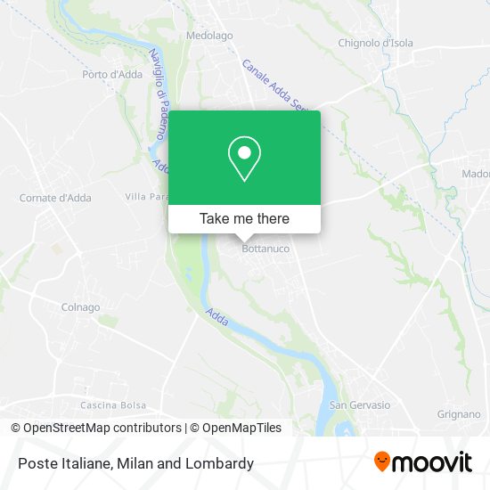 Poste Italiane map