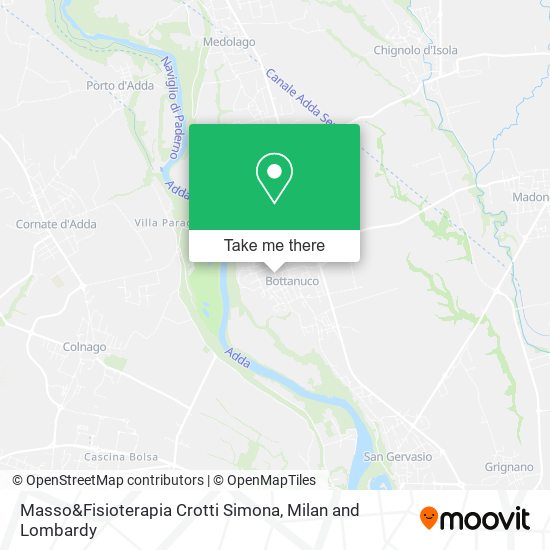 Masso&Fisioterapia Crotti Simona map
