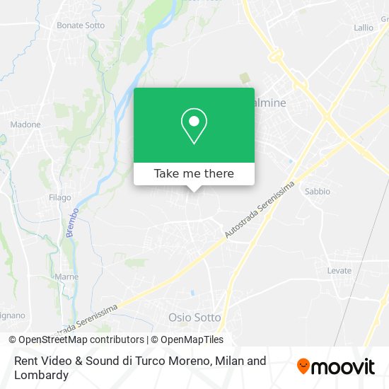 Rent Video & Sound di Turco Moreno map