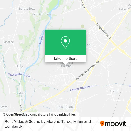 Rent Video & Sound by Moreno Turco map