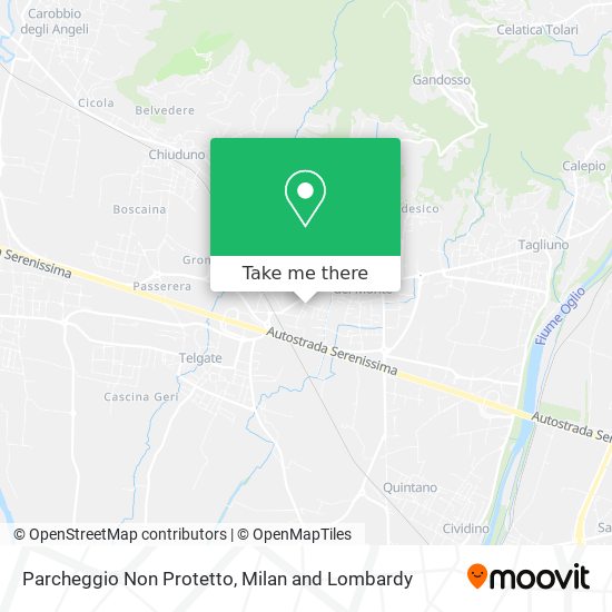 Parcheggio Non Protetto map