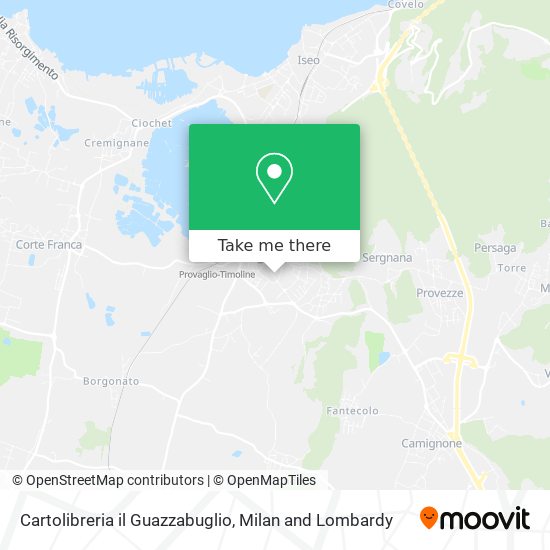 Cartolibreria il Guazzabuglio map