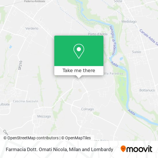 Farmacia Dott. Omati Nicola map