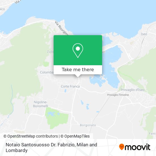 Notaio Santosuosso Dr. Fabrizio map