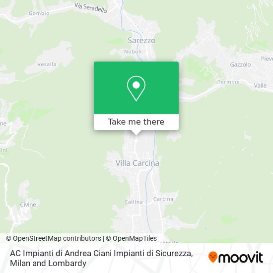 AC Impianti di Andrea Ciani Impianti di Sicurezza map