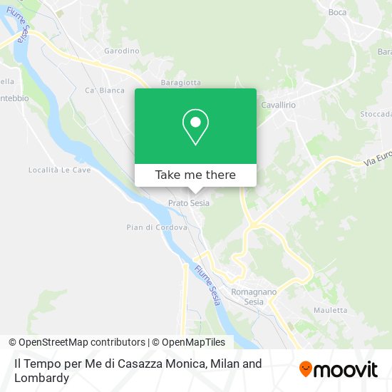 Il Tempo per Me di Casazza Monica map