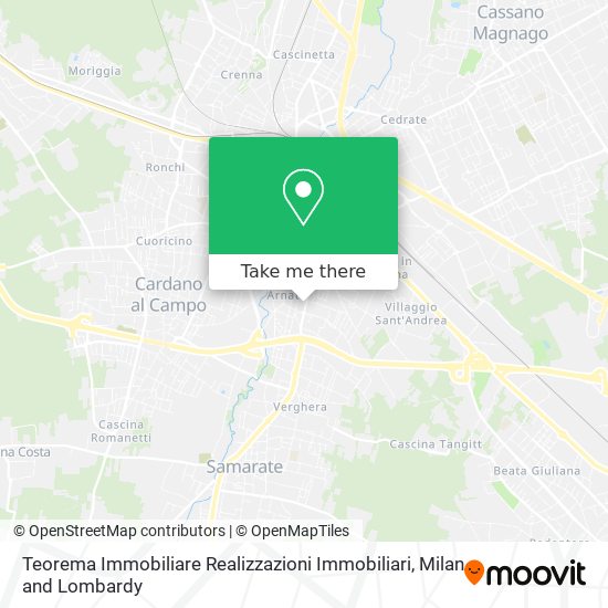 Teorema Immobiliare Realizzazioni Immobiliari map