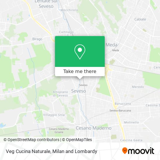 Veg Cucina Naturale map