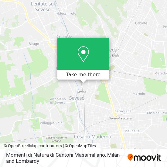 Momenti di Natura di Cantoni Massimiliano map