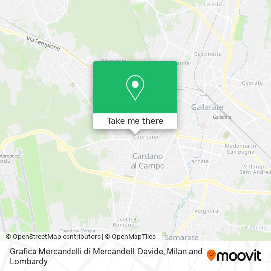 Grafica Mercandelli di Mercandelli Davide map
