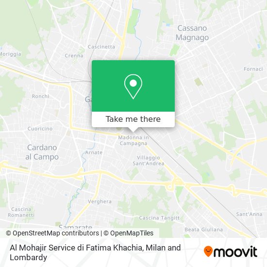 Al Mohajir Service di Fatima Khachia map