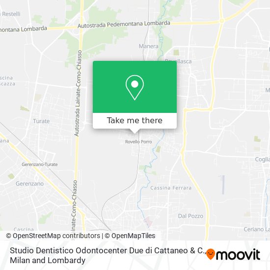 Studio Dentistico Odontocenter Due di Cattaneo & C. map