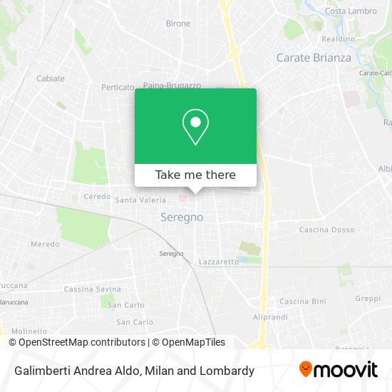 Galimberti Andrea Aldo map